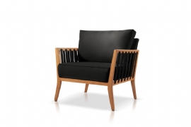 POLTRONA DECORATIVA SALA ESTAR SUEDE LOLA