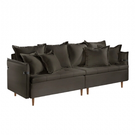 SOFA 3 LUGARES VELUDO MAITE   2,4M