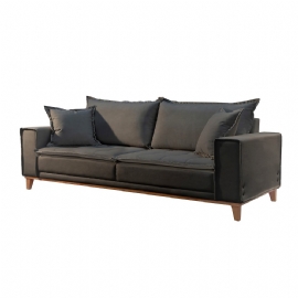 SOFA 3 LUGARES VELUDO MARGOT 2,4M