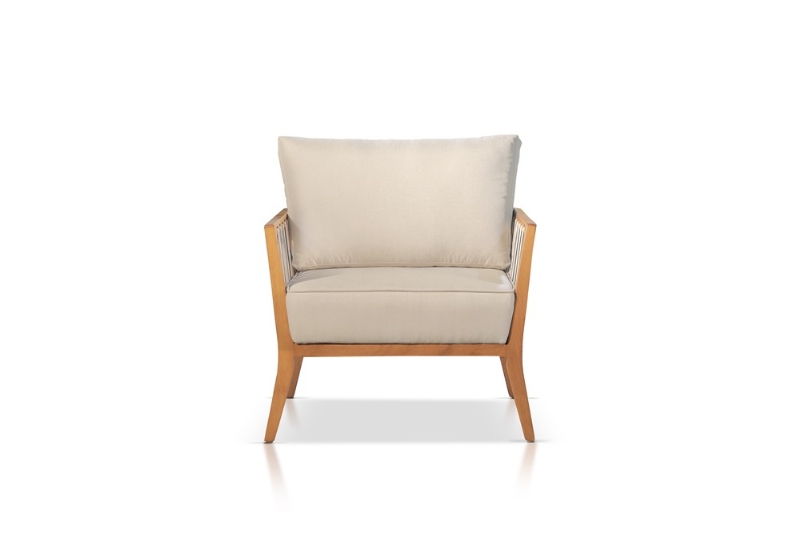 Poltrona Decorativa Sala Estar Linho Lola