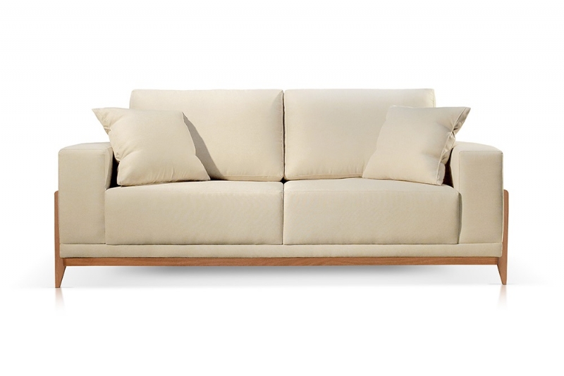 Sof 3 Lugares Linho Bella 2,5m